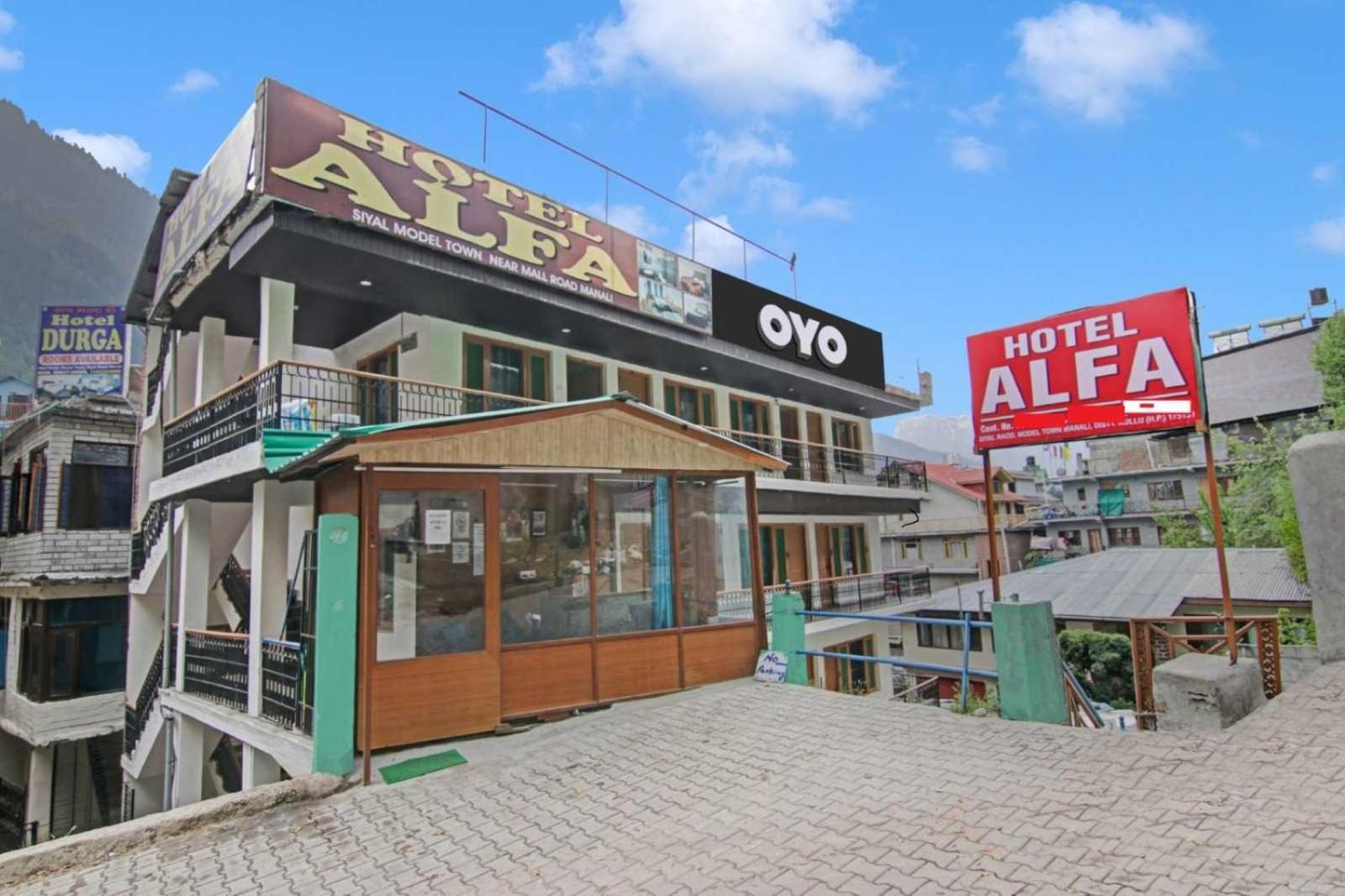Hotel O Alfa Manāli Buitenkant foto